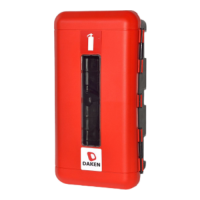 Шкаф для огнетушителя DAKEN Regon 82170