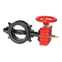 Затвор дисковый межфланцевый BFV-250 JMA (BUTTERFLY VALVE)