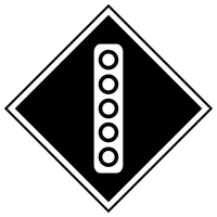 Знак "Поднять токоприемник"