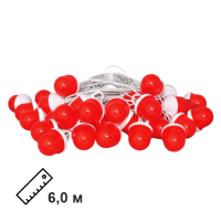 Сигнальная гирлянда из фонарей ФС-12 с шагом 6,0 м