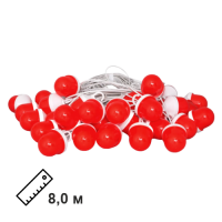 Сигнальная гирлянда из фонарей ФС-12 с шагом 8,0 м